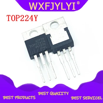 5pcs/lot TOP224Y TOP224YN TOP224 TO220 NPN transistor nuovo e originale