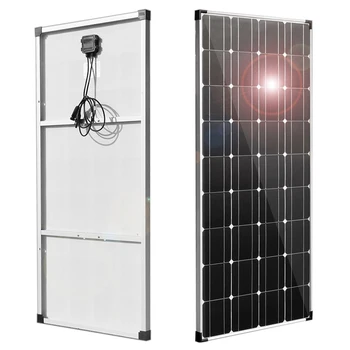 Pannello solare Kit Completo 150w 300w 12v Solare carica Batteria per auto barca camper balcone energia casa 220v
