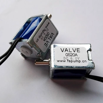 6V/12V Mini Elettromagnetica elettrovalvole Normalmente Aperte le Valvole di sfogo DC Scarico elettrovalvole per Aria Elettrica Valvole