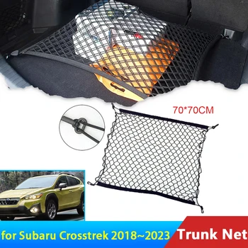 per la Subaru XV Crosstrek 2023 2022 2021 2020 2019 2018 GT Accessori Auto Avvio Tronco Netto del Carico Elastico di Archiviazione Organizzatore Adesivi