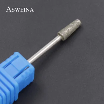 ASWEINA 1Pcs Forma Conica Fresa diamantata Chiodo punte delle Unghie Accessorio Lime per Unghie Elettrico per Manicure Macchine Utensili