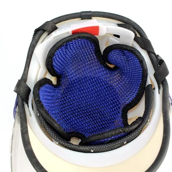 Moto Casco Veicolo Imbottitura di Protezione di Sicurezza di Cappello Interna 3D Air Mesh in Microfibra Casco Pad di Raffreddamento