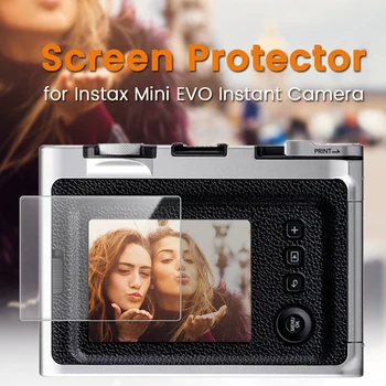 9H Vetro Temperato per Instax Mini EVO Immediata Ultra Sottile LCD Screen Protector Antigraffio Vetro per Instax Mini Macchina fotografica