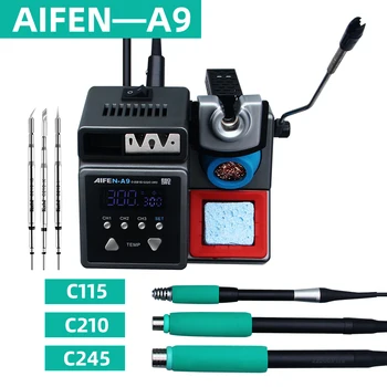 AIFEN-A9 di Saldatura senza Piombo Stazione Compatibile 115/210/245 Gestire il Chip di Controllo della Temperatura Per il PWB di BGA Saldatura di Riparazione