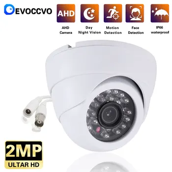 Devoccvo AHD Camera1080P Analogica di Sorveglianza ad Alta Definizione a raggi Infrarossi di Visione Notturna del CCTV di Sicurezza Domestica all'Aperto della Pallottola di 2mp Cam Hd