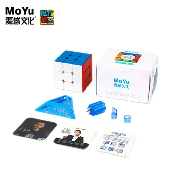 MoYu RS3M 3x3x3 cubo Magnetico 3 x 3 cubo Magico Professionale cubo della Velocità di cubatura 3 da 3 x 3 cubo magico Gioco del cubo di Puzzle cubo di velocità