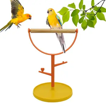 Uccelli Appollaiati Uccello Giocare Cocorite Stand Di Formazione Parrot Giocare Stand Portatile Gabbia Di Uccello Giocattoli Per Calopsitte Conuri Cocorite