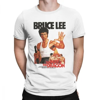 Via del Drago Bruce Lee T Shirt Donna T-Shirt Dragon Film di Kung Fu Brusli Karate Cina Tee Shirt Short Sleeve Top