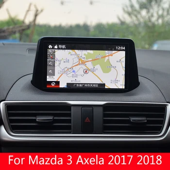 Mazda 3 Axela 2017 2018 Navigazione GPS per Auto Schermo in Vetro Temperato Pellicola di protezione degli interni Auto adesivo è resistente ai graffi
