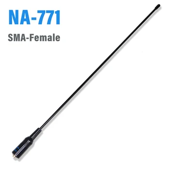 10W NA-771 SMA-Femmina Dual Band Antenna Per Talkie UHF VHF 144/430Mhz Antenna ad Alto guadagno Per Baofeng UV-5R UV-82 BF-888 Radio