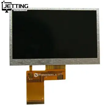 4.3 pollici 480x272 Schermo di Visualizzazione del Monitor LCD FPC 40 Pin RGB TFT LCD Modulo 3.3 V di Alta Luminosità TFT LCD Modulo di No Touch