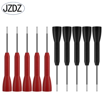 JZDZ 10pcs 1mm Test di Isolamento della Sonda di misura Multi-Ago Inossidabile Pin Prova Per 2mm puntali J. 30038
