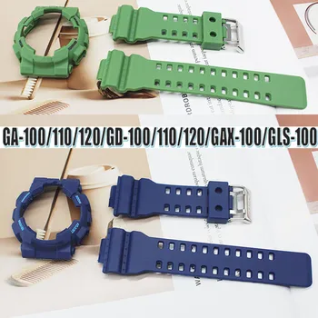 Copertura Protettiva di Caso di Watch Band GLS100/GA110 Bracciale cinturino da Polso GA-110/110/120/GD-100/110/120/GAX-100/GLS-100 Frame Cornice