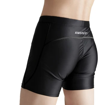 AMORESY Lucido Lucido Collant Smoothy Pavese Uomini Boxer Shorts Beach Pantaloni Intimo Fitness Running Board Sport Leggings