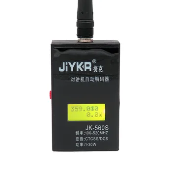 2023 JK-560S ad Alta sensibilità palmare misuratore di frequenza 100-999.9999 MHZ per walkie talkie radio prosciutto CTCSS DCS decoder