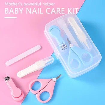 Multi-Pezzo La Salute Dei Neonati Igiene Kit Di Governare E Di Sanità Gruppi Baby Care Nail Cutter Forbici Tuta Neonato Strumenti Per La Pulizia