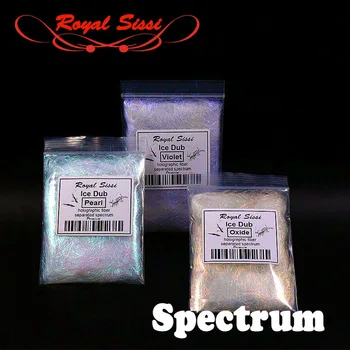 Royal Sissi 3bags Ice Dub multi-laminato sintetico perlato fibra olografico ghiaccio doppiaggio flash sintetico fly tying materiale