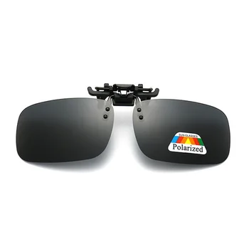 MAXJULI Auto Driver di Occhiali Anti-UV Polarizzata Occhiali da Sole di Guida di Visione Notturna, con Lente Clip Su Occhiali da sole Accessori Interni 8501
