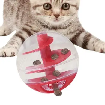 Interactive Cibo per gatti Alimentatore Palla Giocattoli da compagnia Bicchieri Lento Alimentatore Gatti Cani giochi di Aumentare Pet IQ Trattamento di Palla Gatti Divertenti Ciotola