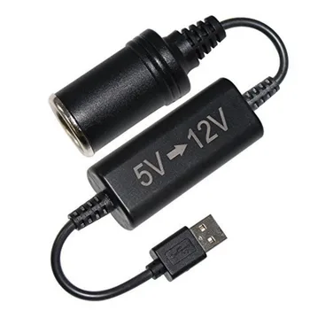 Adattatore per auto USB 12V Maschio a USB Cavo Adattatore per Accendisigari Femmina Dropshipping