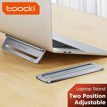 Toocki Pieghevole Portatile Stand Supporto Per MacBook Air In Alluminio Portatile Notebook Tablet Titolare 13-15.6 Pollici Del Computer Portatile Di Staffa