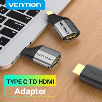 Intervento USB C a HDMI 2.0 Adattatore USB di Tipo C Cavo HDMI 4K Converter per MacBook Samsung S10/S9 Huawei P40 Xiaomi Tipo C di DP