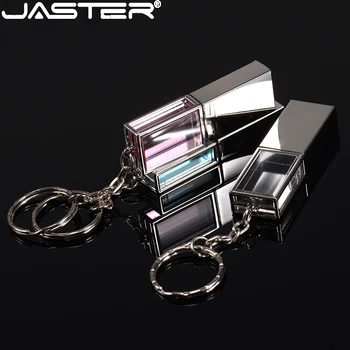 JASTER Mini metallo Cristallo rosa USB 2.0 64GB U Disk, Pen Drive 16GB USB Flash Drive Memory Stick 32GB di Storage su Disco Regali Aziendali