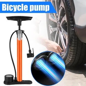 Pompa Di Bicicletta Pompa Di Aria Per Valvola Con Manometro Portatile Mano Mini Smart Valve Bike Tire Inflator