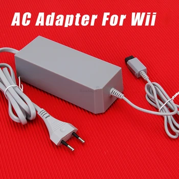 DC 12V/3.7 a UN Adattatore di Alimentazione per Nintendo Wii Console di Giochi Sostituire il Cavo del Caricabatterie Accessori 100-240V EU Spina di Alimentazione Adattatore di Alimentazione