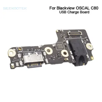 Blackview OSCAL C80 Scheda USB Originale Nuovo di Ricarica Base di Ricarica Dock Porta Consiglio Con Microfono Jack per Cuffie Per Blackview Oscal C80