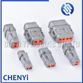 2 3 4 6 8 12 Pin Connettore Impermeabile Plug DTM06-2S-E007 DTM06-3S-E007 DTM06-4S-E007 DTM06-6S-E007 DTM06-8S-E007 DTM06-12S-E007