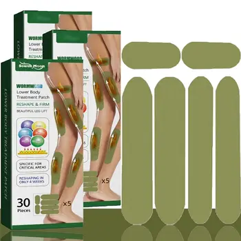 30Pcs/Box Herbalfirm la Riduzione della Cellulite Patch Assenzio Gamba Adesivi Shaping Bella Serraggio Muscolari delle Gambe, Sollevamento Patch
