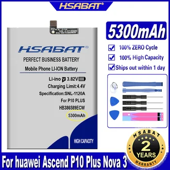 5300mAh HB386589ECW Batteria per Huawei P10 Plus (Onore 20 / 8X / Giocare / 9x Lite / 10 V10 ) (Nova 3 / 4 / 5T / Mate 20 Lite