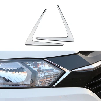 I Fari dell'auto Trim per Honda HRV Vezel HR-V HR V 2014 2015 2016 2017 ABS Cromato Anteriore Auto Luce Adesivo Decorazione Adesivi