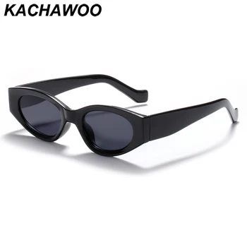 Kachawoo piazza occhiali da sole femminili beige nero verde retrò occhiali da sole cat eye frame ladies Winter party decorazione uv400