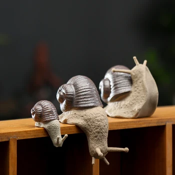 Soggiorno, Piccola Lumaca Ornamenti T Ceramica Bonsai Micro Paesaggio Decorazione Della Casa Accessori Per La Casa Da Tè Animali Domestici Decorazioni Scrivania