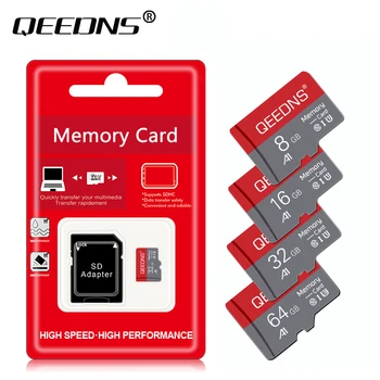 Nuova Classe 10 Micro sd TF card 64GB 128GB 256GB U3 scheda di Memoria Flash C10 8GB 16GB 32GB Mini SD Card Microsd TF Card Per il Telefono