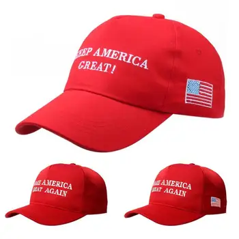 Fare di Nuovo Grande l'America Baseball Sport Red Hat Colore Trump Regolare Baseball Patrioti Nuova Maglia A6S6