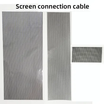 Zebra linea/conduttivo carta LCD schermo del calcolatore elettronico, scala di collegamento a filo piatto di 1.0 mm 1.6 mm passo