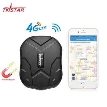 4G LTE, GPS Tracker per Auto TKSTAR TK905 5000mAh 90 Giorni di Attesa Veicolo Tracker Localizzatore Impermeabile Magnete Monitor di Voce