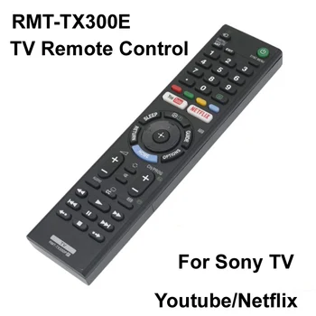 RMT-TX300E Telecomando Adatto Per Sony Smart TV Led LCD Youtube/Netflix Pulsante SAEP KD-55XE8505 KD43X8500F RMT-TX300P KD65X
