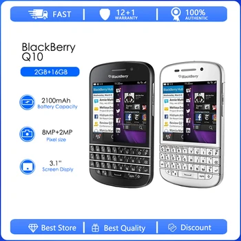 Blackberry Q10-1-3-5 Ristrutturato-Originale Q10 Cellulare 3.1