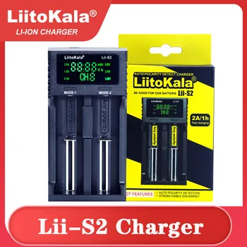 Nuovo LiitoKala Lii-500 PD4 PL4 402 202 S1 S2 Caricabatterie per 18650 batteria 26650 21700 AA AAA 3.7 V/3.2 V/1,2 V al Litio batteria di NiMH