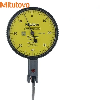 Mitutoyo Indicatore A Quadrante 0-0.8 mm 0,01 mm Indicatore di Livello in Scala di Precisione Metrica Guide a coda di Rondine Indicatore di Misurazione Utensili a Mano