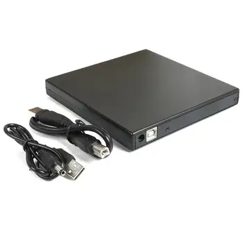 Portatile USB 2.0 Esterno DVD CD RW Lettore Masterizzatore Combo Drive Slim Lettore Registratore Portatil Per Windows 8/10 Portatile PC Desktop