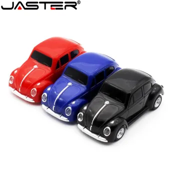 JASTER Mini Beetle Modello di Auto pendrive di 4GB 8GB 16GB 32GB 64GB USB Flash drive memory stick pen drive Dono del disco di U spedizione gratuita