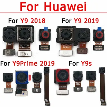 Originale Posteriore Fotocamera Anteriore Per Huawei Y9 Primo 2019 2018 Y9s Frontale Retro Selfie Di Fronte Fotocamera Posteriore Module Flex Parti Di Ricambio
