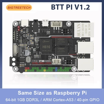BIGTREETECH BTT PI V1.2 Consiglio Quad Core Cortex-A53 2.4 G WiFi 40Pin GPIO VS Raspberry PI 3B Orange Pi Per il Klipper Stampante 3D fai da te