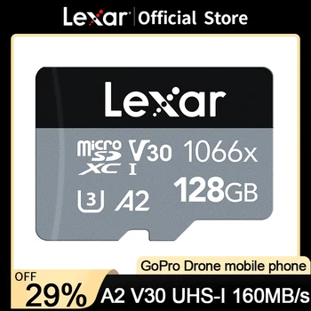 Lexar 1066x Scheda di Memoria Micro SD da 64GB, 128GB, 256 GB, 512 GB Scheda MicroSD TF Unità Flash Professional Micro SD Card per il Telefono Drone