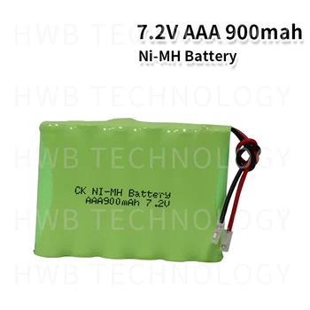 1PCS/lot Nuovo di Zecca 7.2 v AAA 800mAh Ni-mh Pacco Batterie Ricaricabile Batterie Spedizione Gratuita